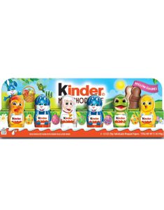 Kinder Milk Chocolate Easter Mini Figures - Melkesjokoladefigurer med Påsketema 90 gram