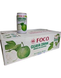 24 stk FOCO Guava Drink à 350 ml - Hel Eske (Thailand)