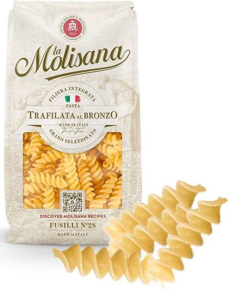 LA MOLISANA Fusilli n.28 - Pasta 500g (Italien)
