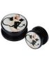 Black Devil Girl - Sort Piercing Plug