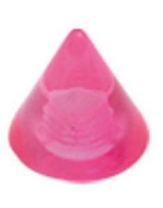 Secret Point Pink - 5 mm Akrylkugle til 1,6 mm stang