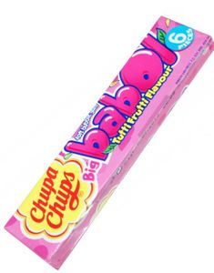 6-pk Chupa Chups Babol Tyggegummi med Tuttifruttismak