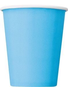 14 stk Lyseblå Papkrus 270 ml