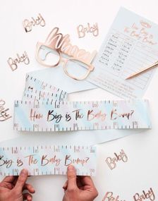 Mål Mammamagen - Selskapsleke til Babyshower - Twinkle Twinkle