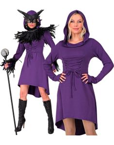 Lilla Maleficent Inspirert Kostymekjole