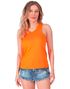 UV Neon Orange Tank Top til Dame