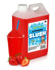 1811548800_6Strawberry Slush-Koncentrat - 40 Liter Klar Slush - Crazy Factory