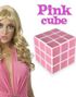 Rosa Rubiks Inspirert Kube for Blondiner