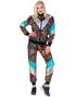  80 Talls Colourful Party Animal Grilldress til Voksen UV GLOW