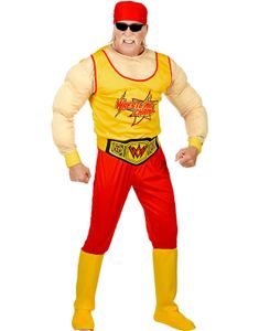 Hulk Hogan Inspireret Wrestler Kostume