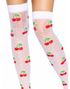 Polkadot Cherry Strømper/Knesokker