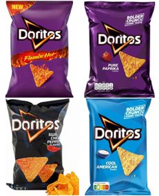 Taste Them All - Doritos Tortillachips - Fire Smage - Pakketilbud