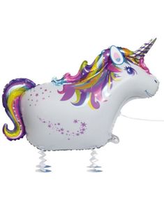 Airwalker Unicorn Kjæledyr Ballong 86.3 cm