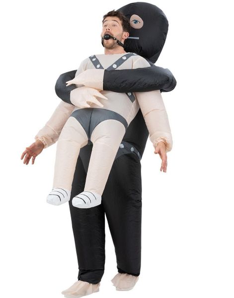 Oppblåsbar Gimp/BDSM Kidnappingskostyme