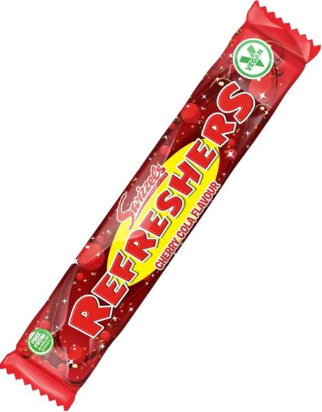 1 Stk Swizzels Refreshers Chew Bar med Kirsebær- og Colasmag