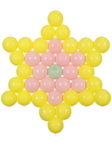 Stjerneform for Ballonger 63x68 cm
