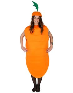 Gulrot Unisex Kostyme - Onesize