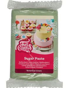 Funcakes Fondant - Botanical Green / Botanisk Grønn 250 gram
