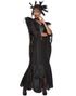 Deluxe Raven Queen Kostyme til Dame - Medium