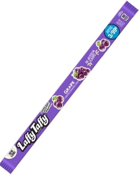 Laffy Taffy Grape - Karamellstang med Smak av Drue 23 gram (USA Import)