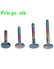 Multi Labret stang i Titan til 1,6 mm Kugle