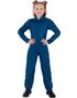 Blå Jumpsuit Kostume til Børn