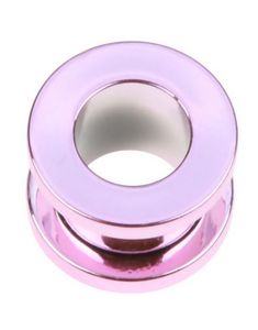 Metallic Rosa Piercing Tunnel