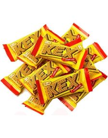 Stor Boks med Cloetta KEX Mini Sjokoladeplater 1,3 kg