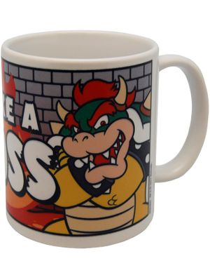 Licenseret Super Mario Bowser Keramik Krus