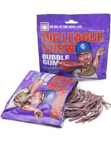 Big League Ground Ball Grape Tyggegummi 60g 