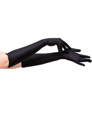 Lange Sorte Handsker
