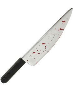 Blodig Slagterkniv - 50 cm