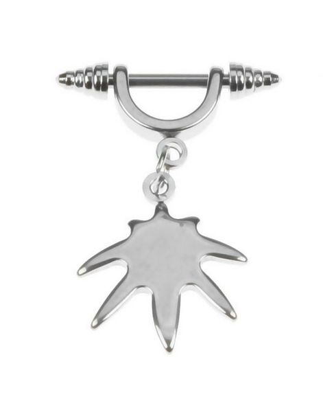 Tragus/Helix with Hanging Weed - Strl 1.2 x 6 mm