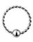 Twisted Circle BCR Piercing - Stål 