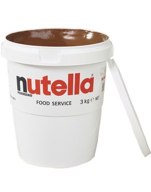 3 kg Spand Med Nutella Chokoladepålæg