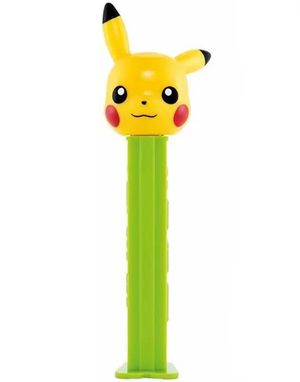 Grønn Pikachu Pez-Holder med 2 stk Pez Pakker