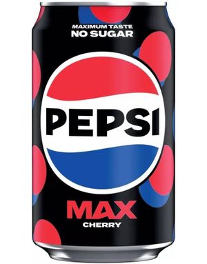 Pepsi Max Cherry - Sukkerfri Sodavand 330 ml (USA)