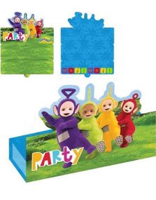 8 stk Invitationer - Teletubbies