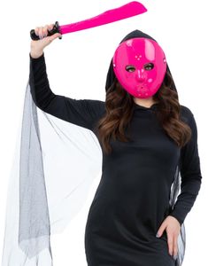 Rosa Hockeymaske og Machete