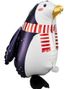 Pingving med Skjerf Folieballong 29x42 cm