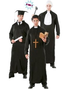 3 i1 Eksamen / Præst / Dommerkostume