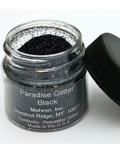 Black Paradise Makeup AQ GlitterDust - Mehron Glitter til Ansigt, Hår og Krop