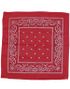Rød Paisley Bandana/Tørklæde