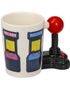 Arcade / Game Over - Kopp med Joystick-Formet Håndtak - 380 ml