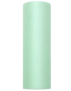 MINTGRØN Bordløber i Tyl 15 cm x 9 meter