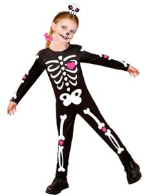 Skjelett Jumpsuit Barnekostyme