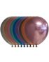 100 stk 13 cm MEGAPACK - Glossy Ballonger i Forskjellige Farger