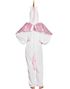 Unicorn Unisex Kostume i Plys med Hætte