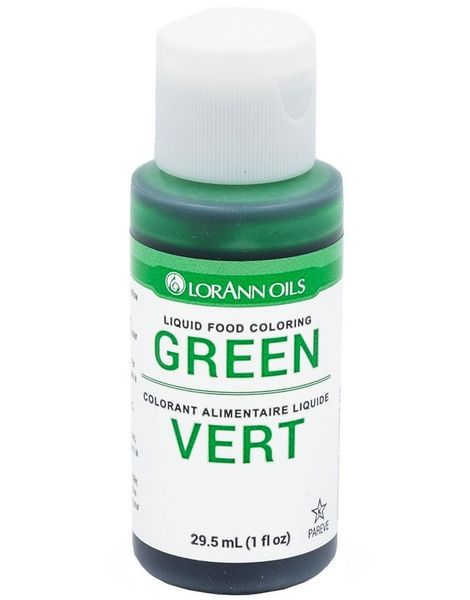 LorAnn Grønn Flytende Matfarge - 29,5ml