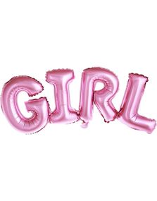 GIRL - Folieballon til Luft 74x33 cm